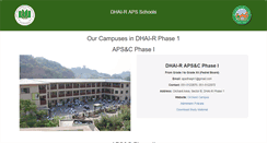 Desktop Screenshot of dhaiaps.com